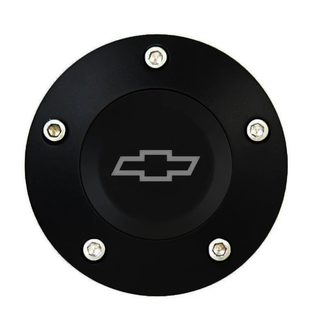 Forever Sharp Horn Button - Black - HB5-Chevy