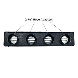 Vintage Air Under Dash Turned Heritage Pod Louver Assembly - 620008