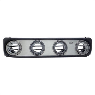 Vintage Air Under Dash Brushed Heritage Pod Louver Assembly - 620007
