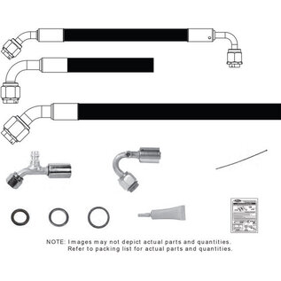 Vintage Air 1968-72 Oldsmobile Cutlass without Factory Air SureFit™ Reduced Barrier Modified Hose Kit - 521220