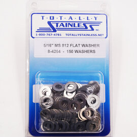 Totally Stainless 5/16 Stainless MS 812 Flat Washers - 8-4264