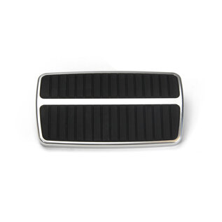 Lokar RESTOMOD CLEAR AUTO BRAKE PEDAL PAD '58-'70 FULL SIZE GM (B-BODY), '62-'67 CHEVY II (OVAL), '55-'57 POWER BRAKE - BAG-014RM