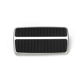 Lokar RESTOMOD CLEAR XL AUTO BRAKE PEDAL PAD '55-57 WITH NON-POWER BRAKE - BAG-015RM