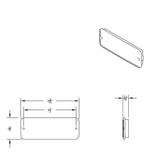 United Pacific 73-77 Ford Truck - Parking Light - 111095