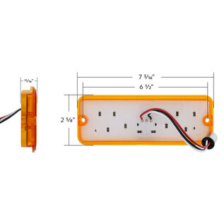 United Pacific 73-77 Ford Truck - Parking Light - 111095