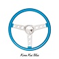 Mooneyes 13.5" California Metal Flake: 3-Hole Spoke Steering Wheel