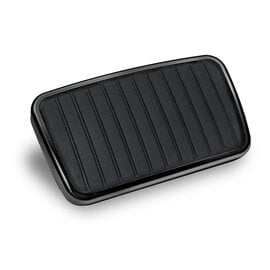 Lokar RESTOMOD BLACK BRAKE/CLUTCH PEDAL PAD '55-'57 CHEVY - XBAG-017RM