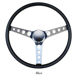 Mooneyes 15" Mooneyes Finger Grip Steering Wheel (Vinyl Grip)