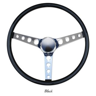 Mooneyes 15" Mooneyes Finger Grip Steering Wheel (Vinyl Grip)