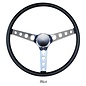 Mooneyes 15" Mooneyes Finger Grip Steering Wheel (Vinyl Grip)