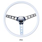 Mooneyes 15" Mooneyes Finger Grip Steering Wheel (Vinyl Grip)