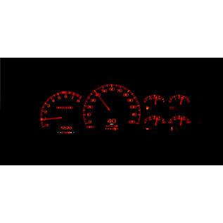 Dakota Digital 1995-98 Chevy/GMC Truck RTX Instruments - RTX-95C-PU-X