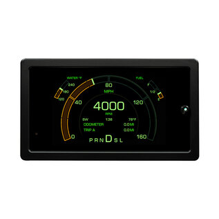 Dakota Digital All In One - Universal Competition Rectangle - Digital GRFX Instruments - GRFX-3200