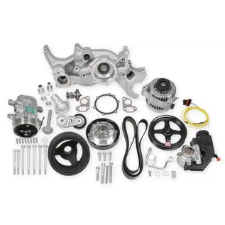 Holley Holley LS Mid-Mount Complete Accessory System Natural - 20-185