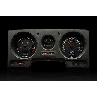 Dakota Digital 1980-87 Toyota FJ 60 SUV RTX Instruments - RTX-80T-FJ-X