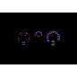 Dakota Digital 1988-90 Toyota FJ 60 SUV RTX Instruments - RTX-88T-FJ-X