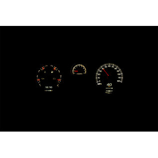 Dakota Digital 1988-90 Toyota FJ 60 SUV RTX Instruments - RTX-88T-FJ-X