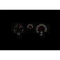Dakota Digital 1988-90 Toyota FJ 60 SUV RTX Instruments - RTX-88T-FJ-X
