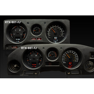 Dakota Digital 1988-90 Toyota FJ 60 SUV RTX Instruments - RTX-88T-FJ-X