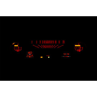 Dakota Digital 1965- 66 Ford Truck Custom Cab RTX Instruments - RTX-65F-PU-X
