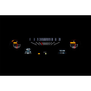 Dakota Digital 1965- 66 Ford Truck Custom Cab RTX Instruments - RTX-65F-PU-X