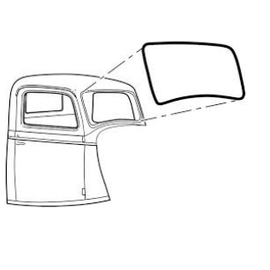 Vintique, Inc. 1935-36 Ford Coupe & Sedan Rubber Windshield Seal