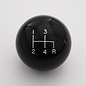 Affordable Street Rods Shift Pattern - 4RDR - Black Knob with White Engraving