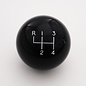 Affordable Street Rods Shift Pattern - 4RUL -  Black Knob with White Engraving