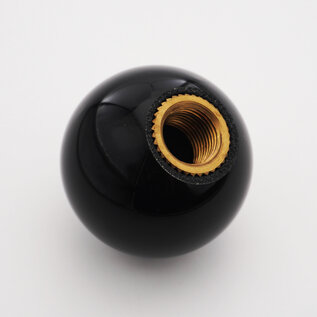 Affordable Street Rods Shift Pattern - 4RUR - Black Knob with White Engraving