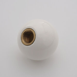 Affordable Street Rods Shift Pattern - 4RUR - White Knob with Black Engraving