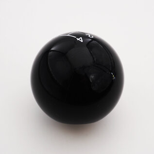 Affordable Street Rods Shift Pattern - 5RUL - Black Knob with White Engraving