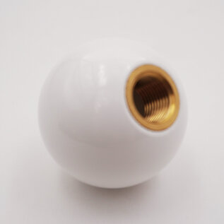Affordable Street Rods White Shift Knob Ball
