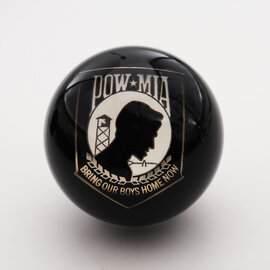 Affordable Street Rods MIA/POW Black Shift Knob Ball