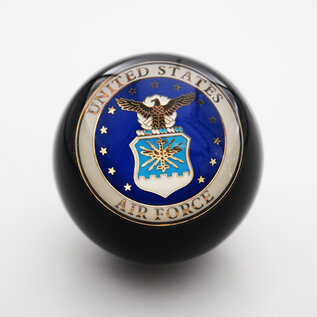 Affordable Street Rods Air Force Black Shift Knob Ball