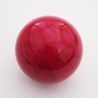 Affordable Street Rods Red Pearl Shift Knob Ball - 2 1/8" diameter ball with 16 mm brass insert