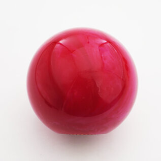 Affordable Street Rods Red Pearl Shift Knob Ball - 2 1/8" diameter ball with 16 mm brass insert