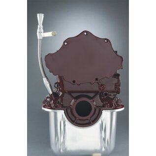 Lokar Flexible Engine Dipsticks for Ford Early 289/302 V8 - Through Timing Chain Cover