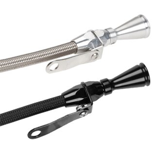 Lokar Flexible Engine Dipsticks for Gen 3 Chrysler 5.7L/6.1L Hemi (Car) - Push Into Pan Passenger's Side/Front Sump Pan