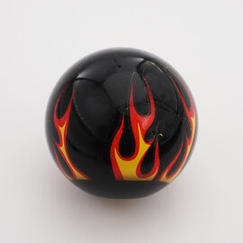 Affordable Street Rods Flames on Black Shift Knob
