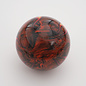 Affordable Street Rods Flames on Smokey Orange Shift Knob - 2 1/8" knob with a 16mm x 1.50 brass insert