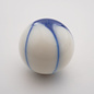 Affordable Street Rods Splash of Blue on White Shift Knob - 2 1/8" knob with a 16mm x 1.50 brass insert