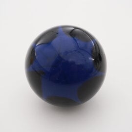 Affordable Street Rods Splash of Blue on Black Shift Knob