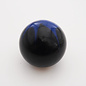 Affordable Street Rods Splash of Blue on Black Shift Knob - 2 1/8" knob with a 16mm x 1.50 brass insert