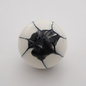 Affordable Street Rods Splash of Black on White Shift Knob - 2 1/8" knob with a 16mm x 1.50 brass insert