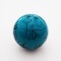Affordable Street Rods Splash of Aqua on Black Shift Knob - 2 1/8" knob with a 16mm x 1.50 brass insert