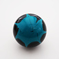Affordable Street Rods Splash of Aqua on Black Shift Knob - 2 1/8" knob with a 16mm x 1.50 brass insert
