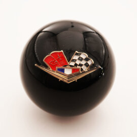 Affordable Street Rods GM Embed - Chevy Flags Shift Knob
