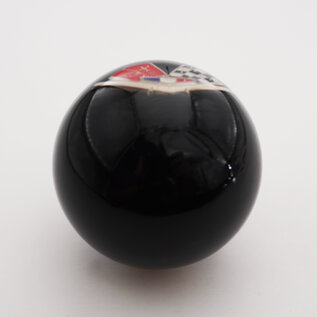 Affordable Street Rods GM Embed - Chevy Flags Shift Knob - 2 1/8" knob with a 16mm x 1.50 brass insert