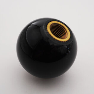 Affordable Street Rods GM Embed - Chevy Flags Shift Knob - 2 1/8" knob with a 16mm x 1.50 brass insert