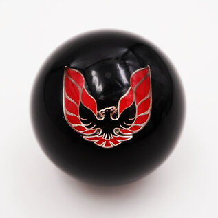 Affordable Street Rods GM Embed - Firebird Shift Knob - 2 1/8" knob with a 16mm x 1.50 brass insert